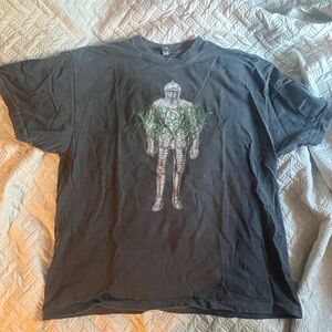While Odin Sleeps knight t shirt